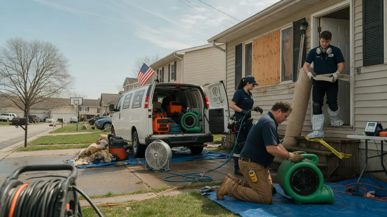 Water Damage Restoration in Holland, IN near me
